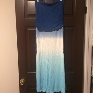 Strapless dress